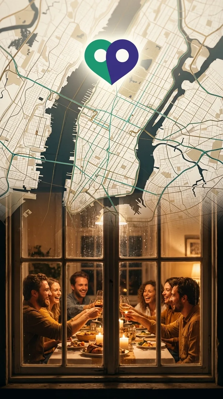 Friends together on a trip